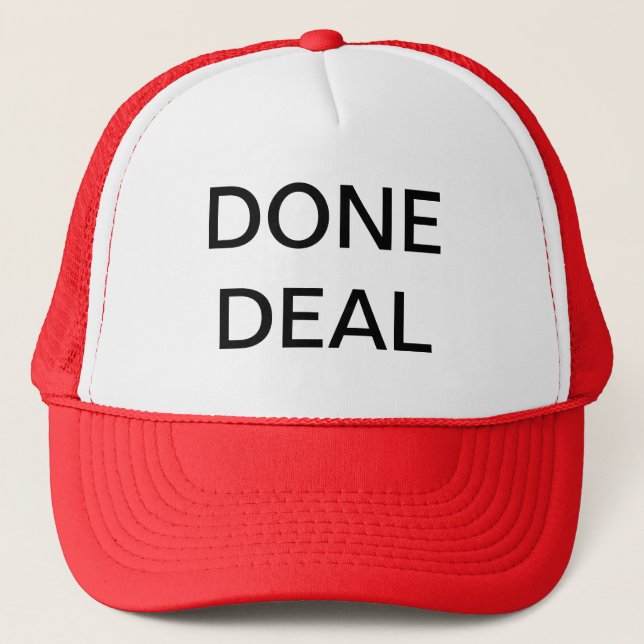 CASQUETTE AFFAIRE FAITE (Devant)