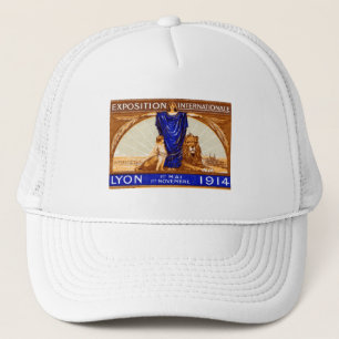 Casquette Affiche de l'Exposition Internationale de Lyon 191