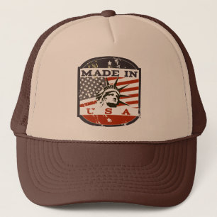 Casquette affiche de voyage logo américain