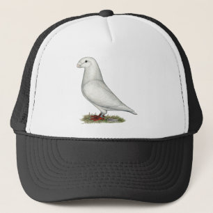 Casquette Afficher le blanc de la course