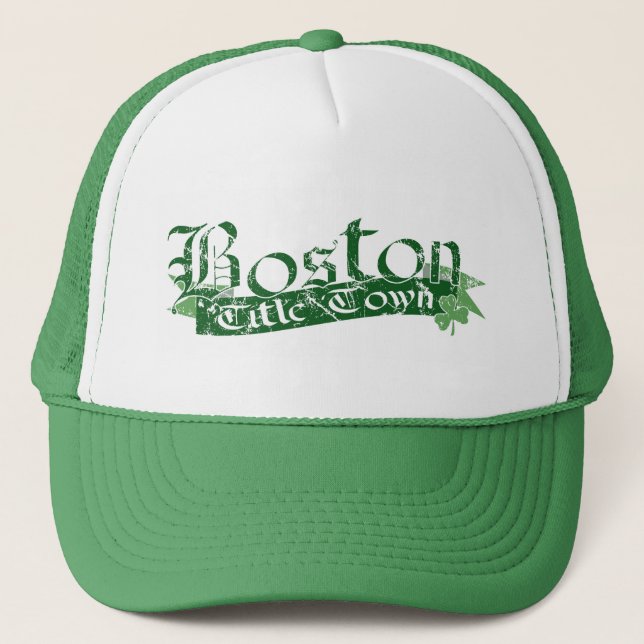 Casquette affligé par ville de titre de Boston (Devant)
