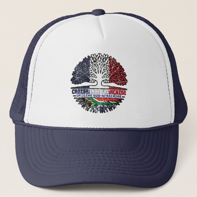 Casquette Afrique du Sud Afrique du Sud France Arbre (Devant)