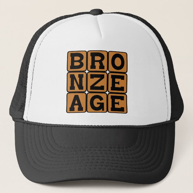 Casquette Âge du bronze, Ère de l'innovation humaine (Devant)
