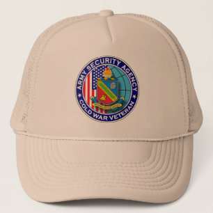 Casquette Agence de sécurité d'armée et combattant froid 