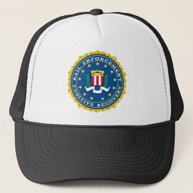 Casquette Agent fugitif de récupération (Devant)