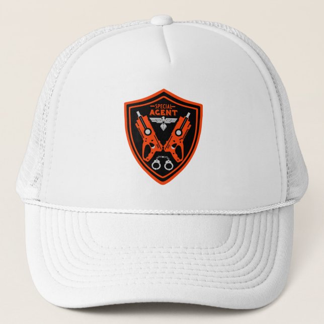 Casquette Agent spécial (Devant)