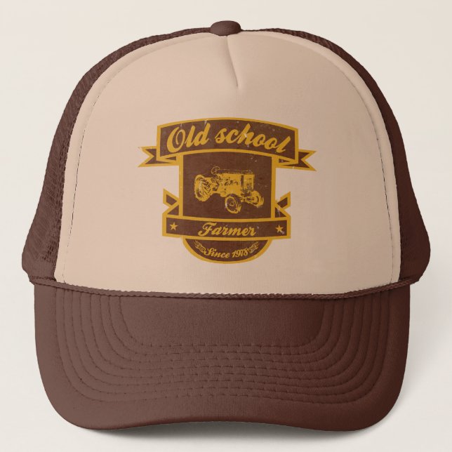 Casquette Agriculteur de vieille école (Devant)