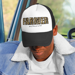Casquette Agriculteur et fier de lui ! Agriculture du soja
