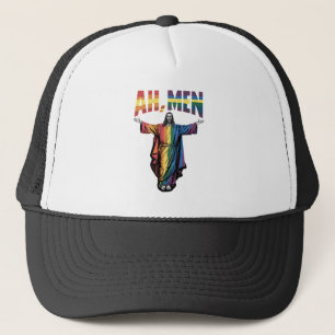 Casquette Ah Men Funny LGBT Gay pride Jesus Christian