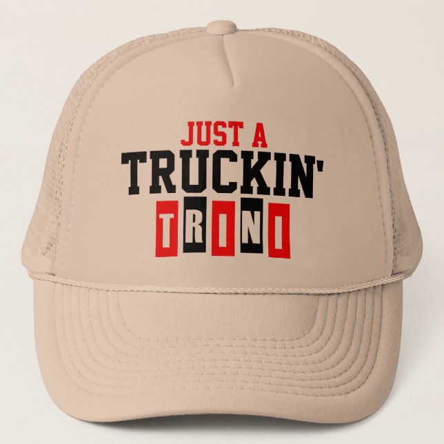 Casquette Ah Truckin' Trini (Devant)