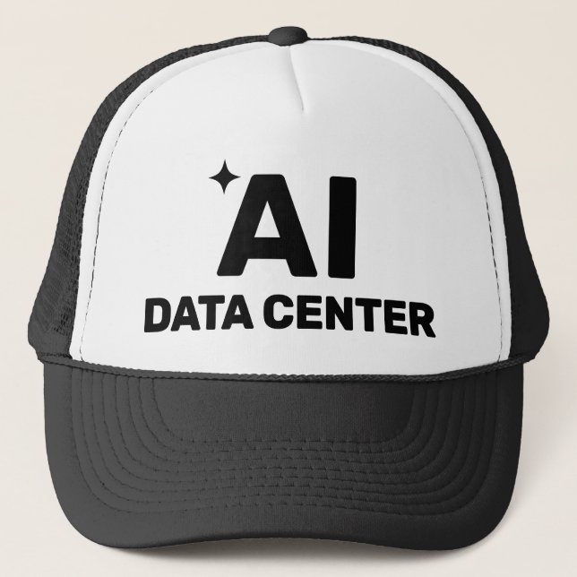 Casquette AI Data Center™ Trucker Hat (Devant)