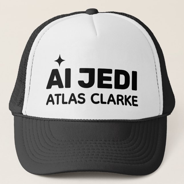 Casquette AI Jedi™ Trucker Hat (Customize It!) (Devant)