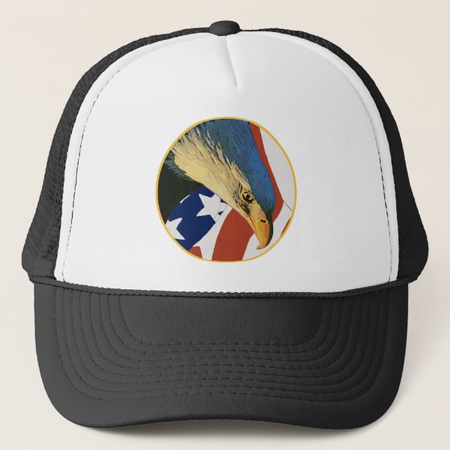 Casquette Aigle à tête blanche américaine (Devant)