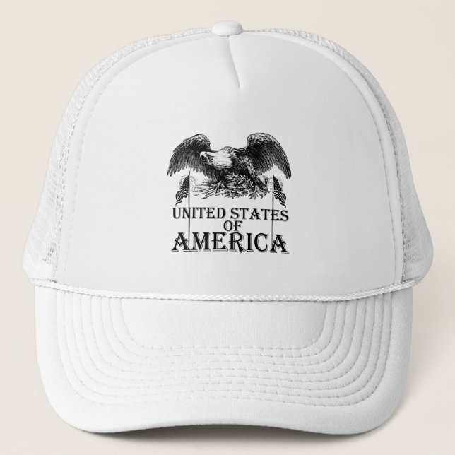 Casquette Aigle de guerre vintage (Devant)