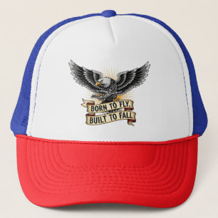 Casquette Aigle de saut en parachute aérien vintage