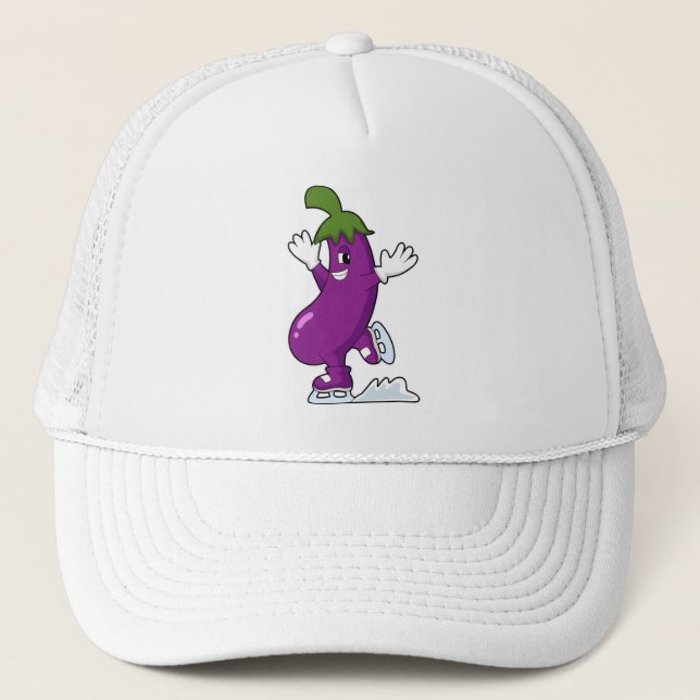 Casquette Aiguille au patinage sur glace avec patins sur gla (Devant)