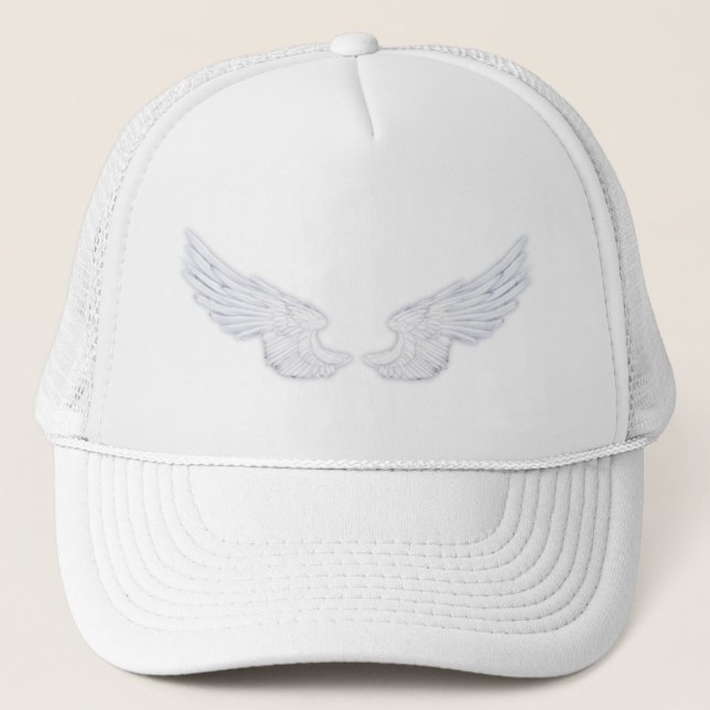 Casquette Ailes de l'Ange blanc tombant (Devant)