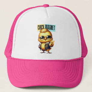 Casquette Aimant Poussin Mignon Drôle de Pâques