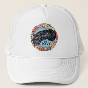 Casquette Aime mon terrier écossais