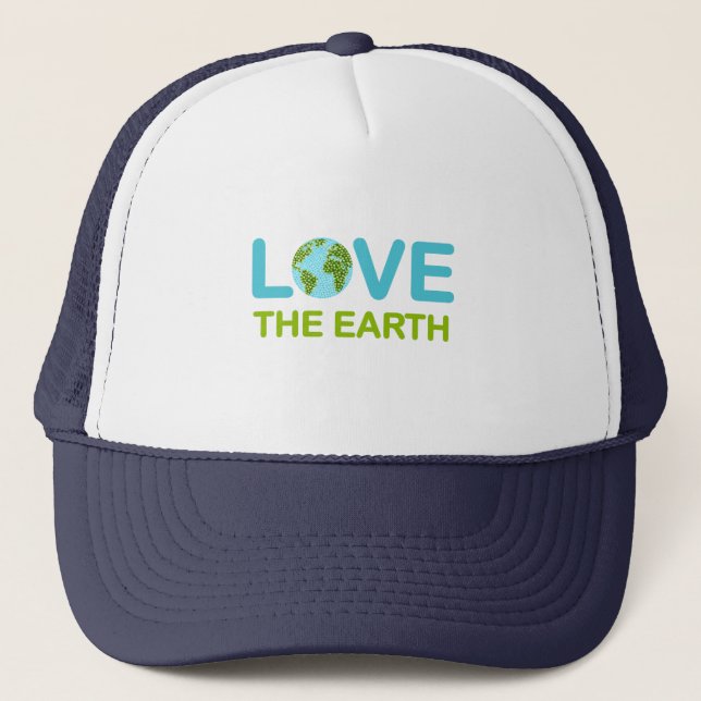 Casquette Aimer le Jour des terres de la Terre (Devant)