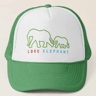 Casquette Aimer l'éléphant