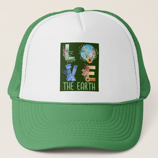 CASQUETTE AIMEZ LA TERRE  (Devant)