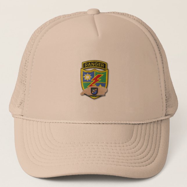 Casquette airborne ranger anciens combattants son maman fort (Devant)