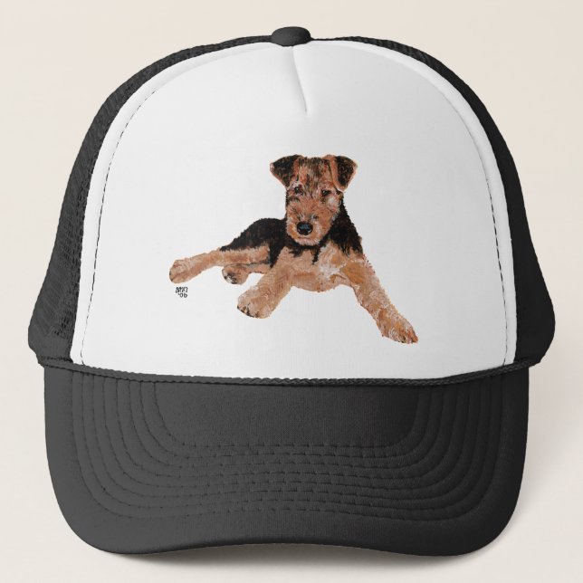 Casquette Airedale / Welsh Terrier Puppy (Devant)