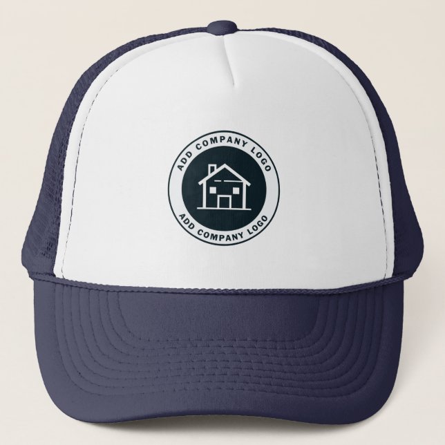Casquette Ajouter Business Logo Modern Company Marque (Devant)