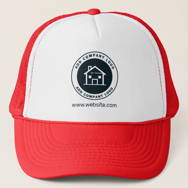 Casquette Ajouter un logo de votre entreprise personnalisé (Devant)