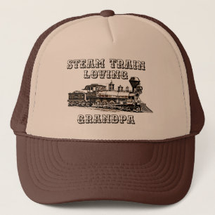 Casquette Ajouter un nom Modifier le texte Train à vapeur a