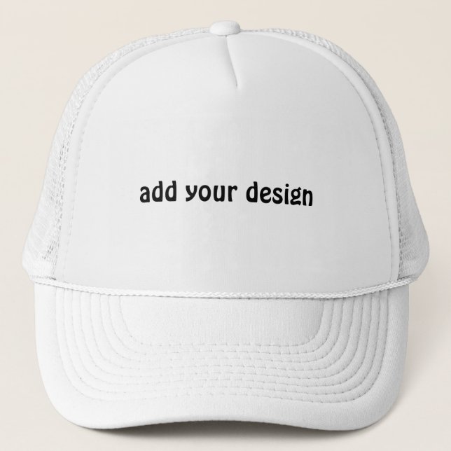 Casquette ajouter votre conception (Devant)