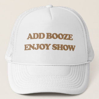 Casquette Ajoutez les boissons alcoolisées - appréciez