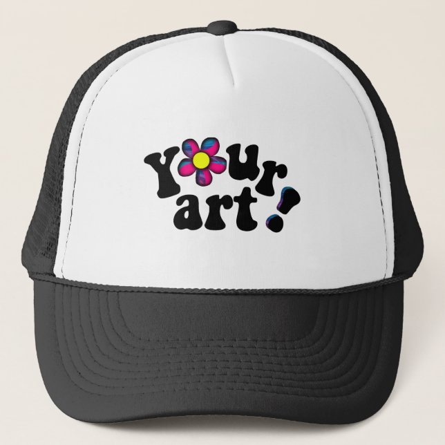 Casquette Ajoutez votre PROPRE illustration, photo ou (Devant)