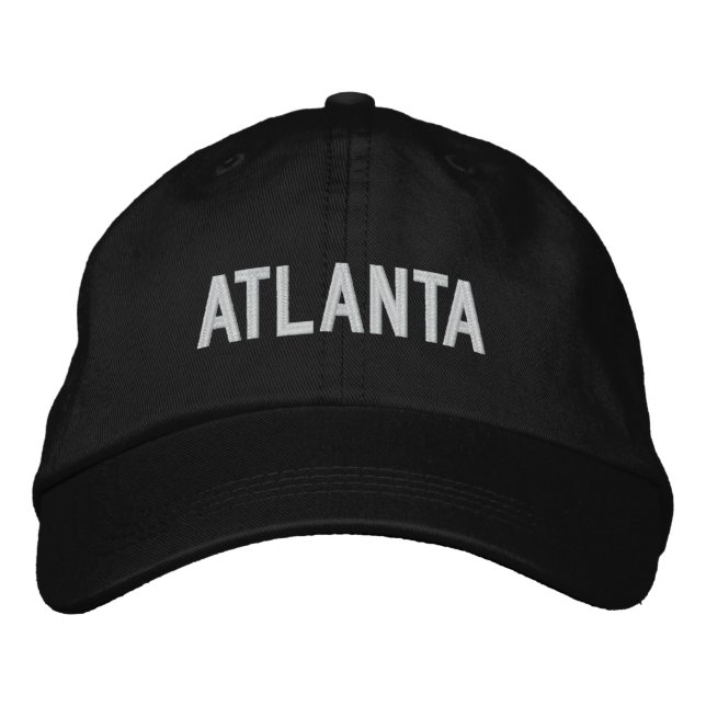 Casquette ajustable personnalisé Atlanta Georgia (Devant)