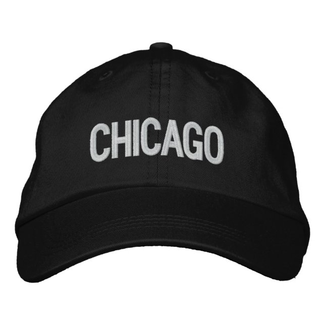 Casquette ajustable personnalisé Chicago (Devant)