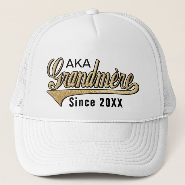 Casquette AKA Grandmére Depuis .... (Devant)