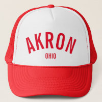 Akron, chapeau de camion Ohio