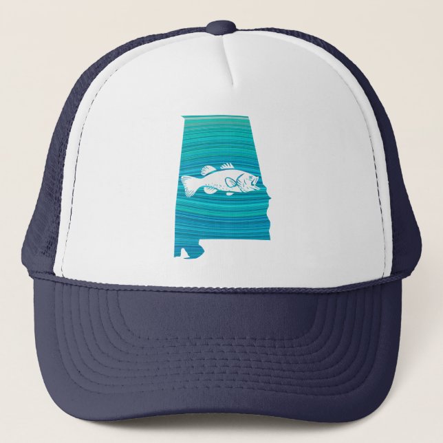 Casquette Alabama Wave Fishing (Devant)