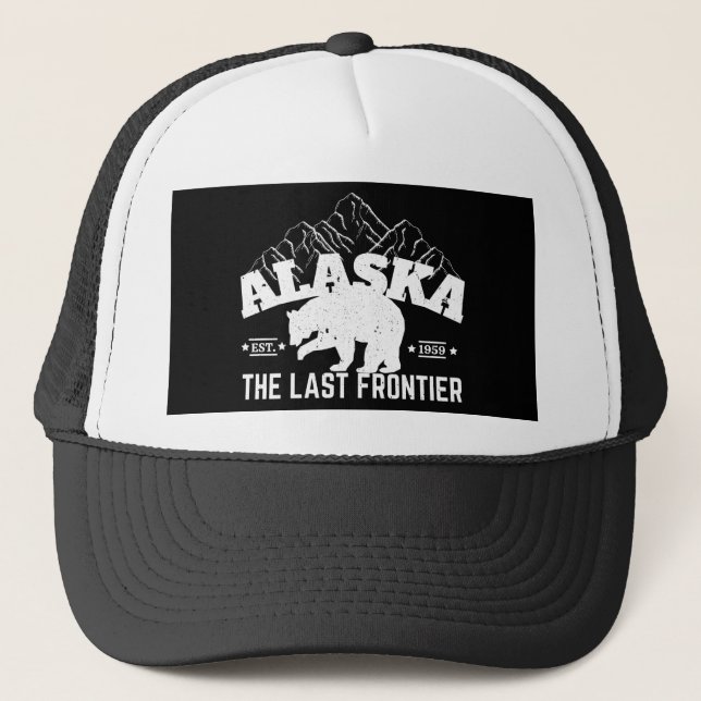 Casquette Alaska L'ours polaire Dernière frontière (Devant)