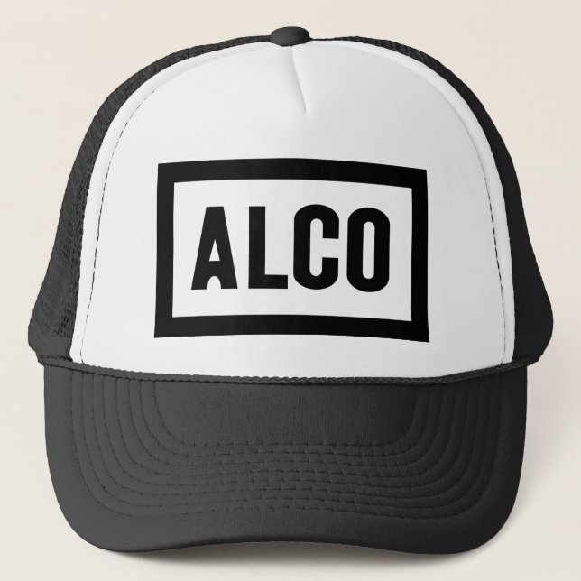 Casquette ALCO - Actionné par Alco Locomotive Company (Devant)