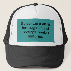 Casquette aléatoire de caractéristiques