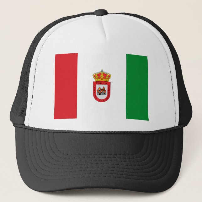 Casquette Algodonales drapeau d'Espagne, Espagne (Devant)