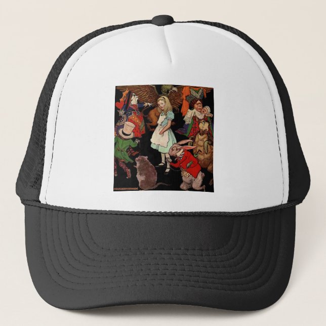Casquette Alice au pays des merveilles (Devant)