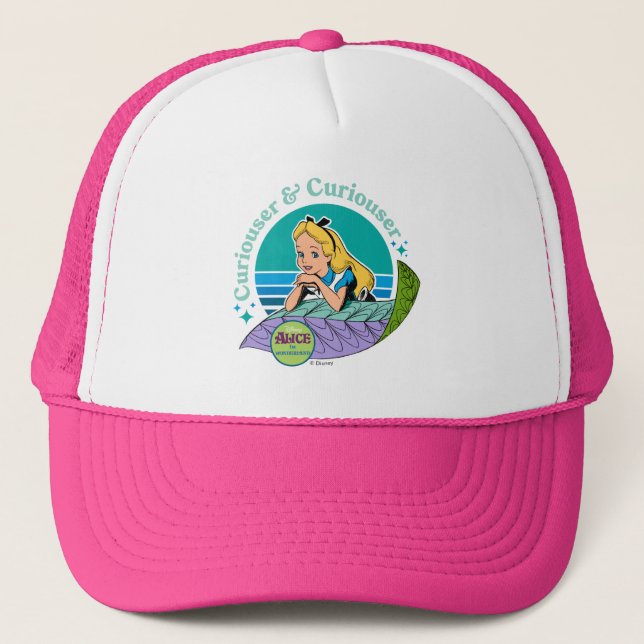 Casquette Alice au pays des merveilles | Curiouser & Curious (Devant)