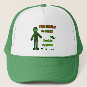 Casquette Alien drôle 