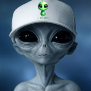 Casquette Alien - Je crois