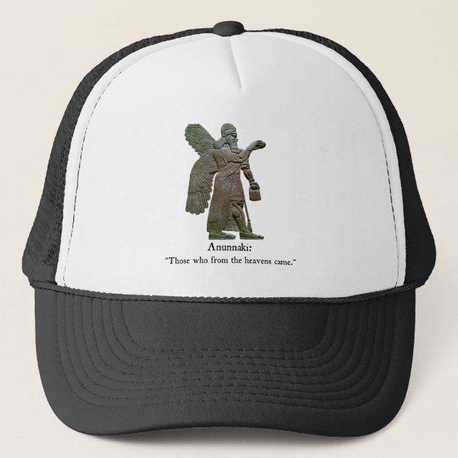Casquette Aliens antiques d'Anunnaki (Devant)