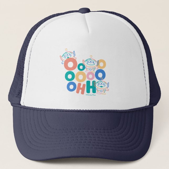 Casquette Aliens de l'histoire des jouets colorés (Devant)