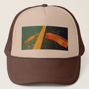 Casquette Aliments sains vintage, pain complet de blé